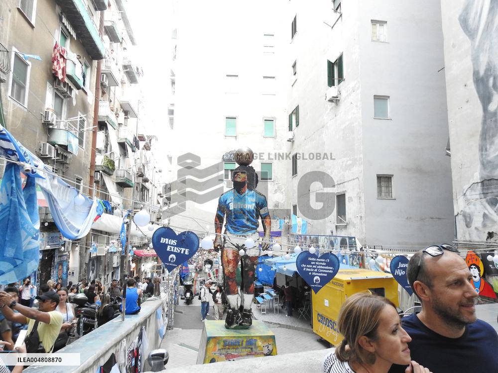 Maradona Mural - Naples