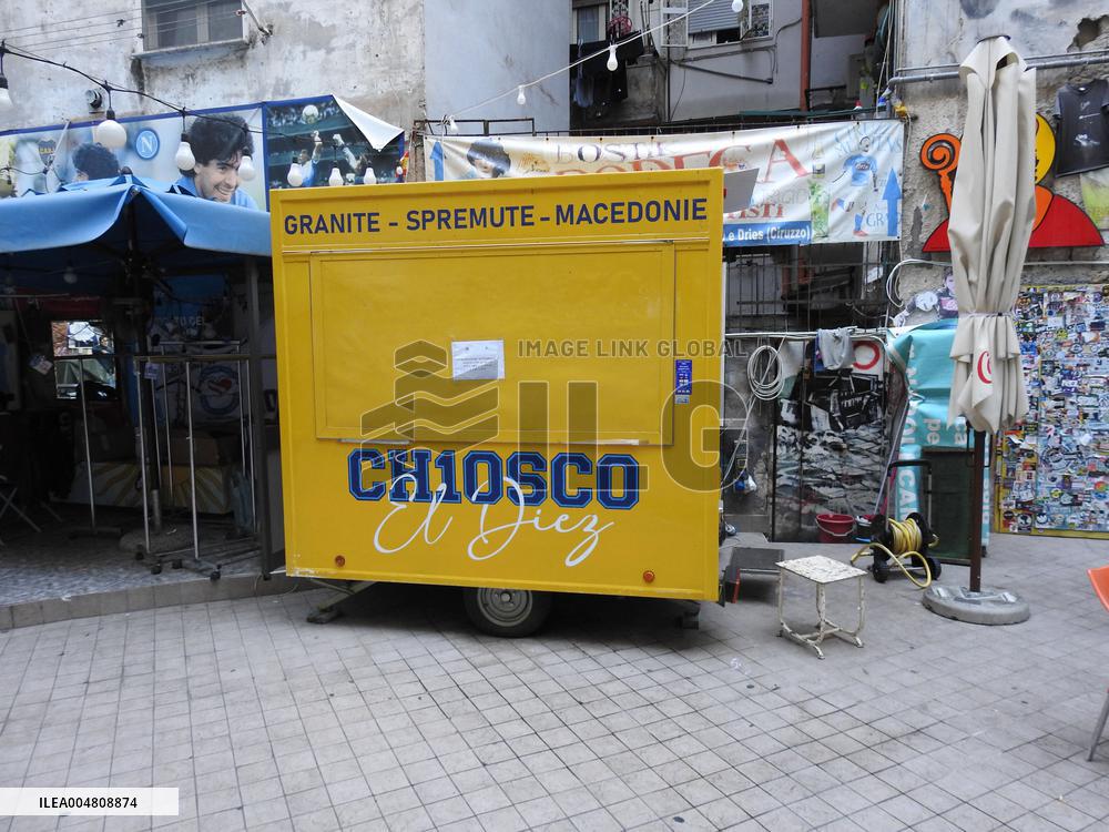 Maradona Mural - Naples