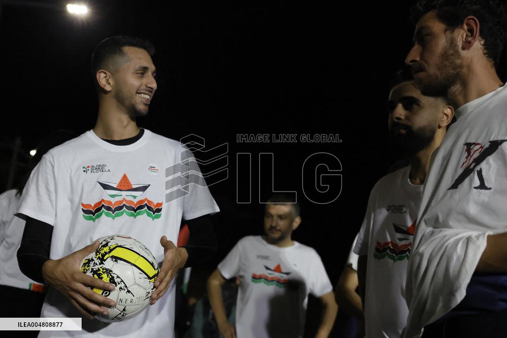 Symbolic Italy-Palestine Match Held In Rome