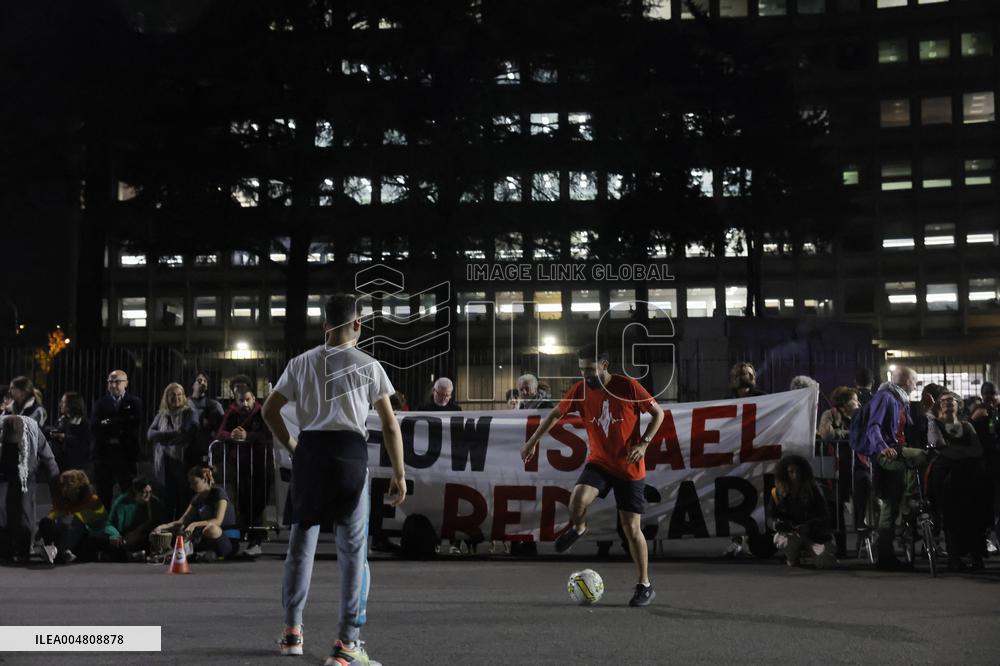 Symbolic Italy-Palestine Match Held In Rome