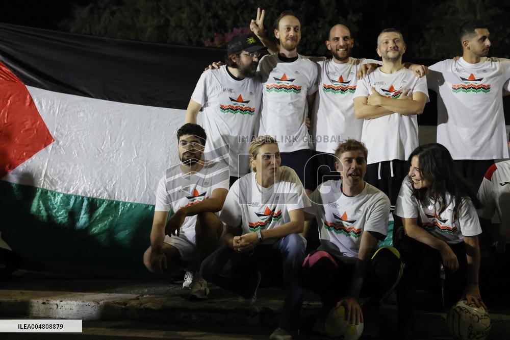 Symbolic Italy-Palestine Match Held In Rome