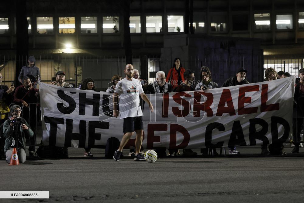 Symbolic Italy-Palestine Match Held In Rome