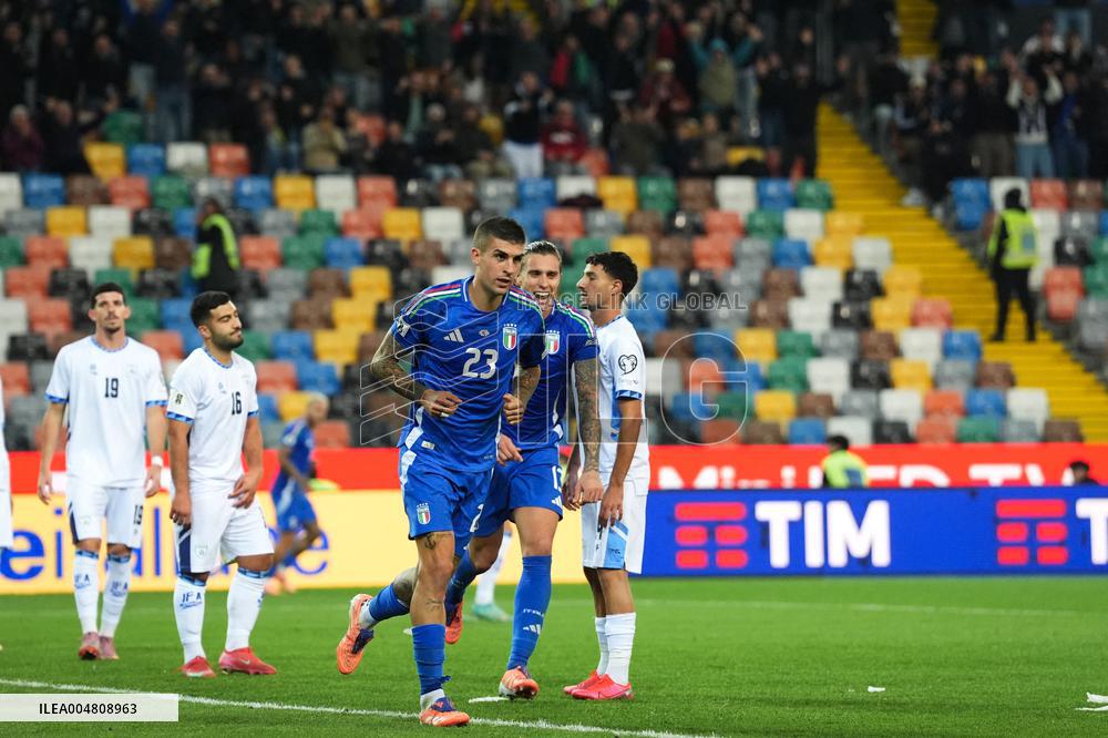 Italia v Israele - 2026 FIFA World Cup qualification.