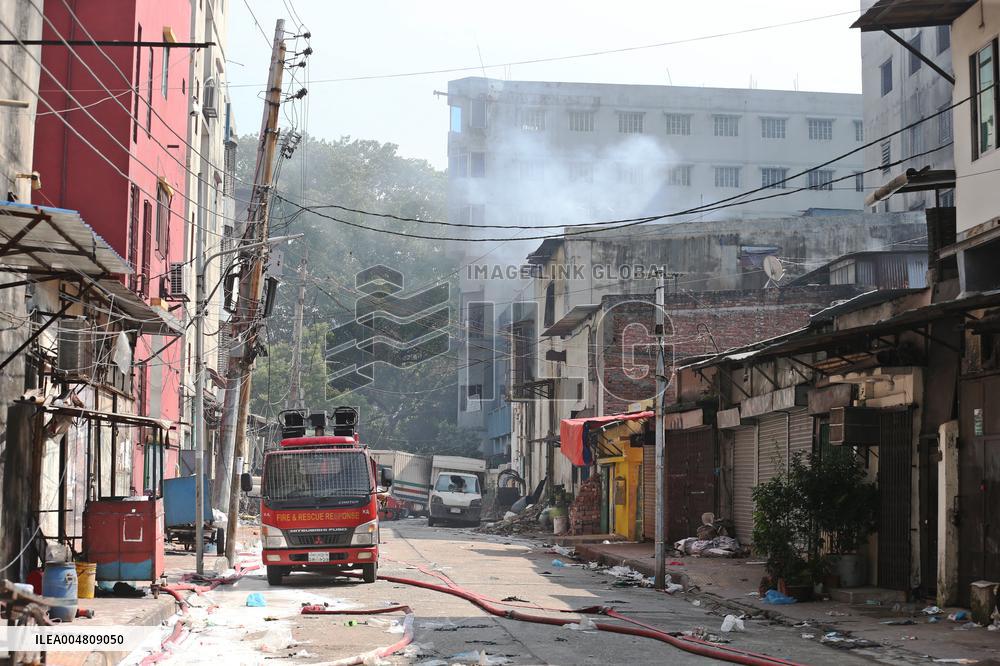 Bangladesh Garment Factory Fire Kills at Least 16
