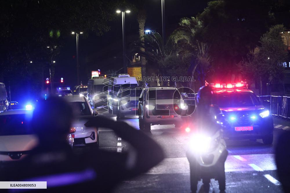 Bodies of Hostages Arrive at A Forensic Institute - Tel Aviv