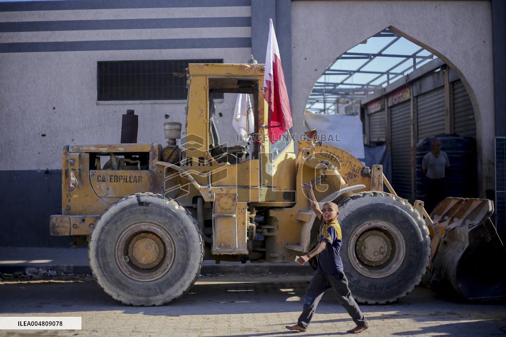 Gaza Streets Debris Removal