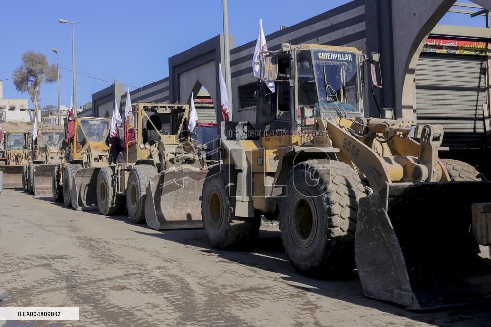 Gaza Streets Debris Removal