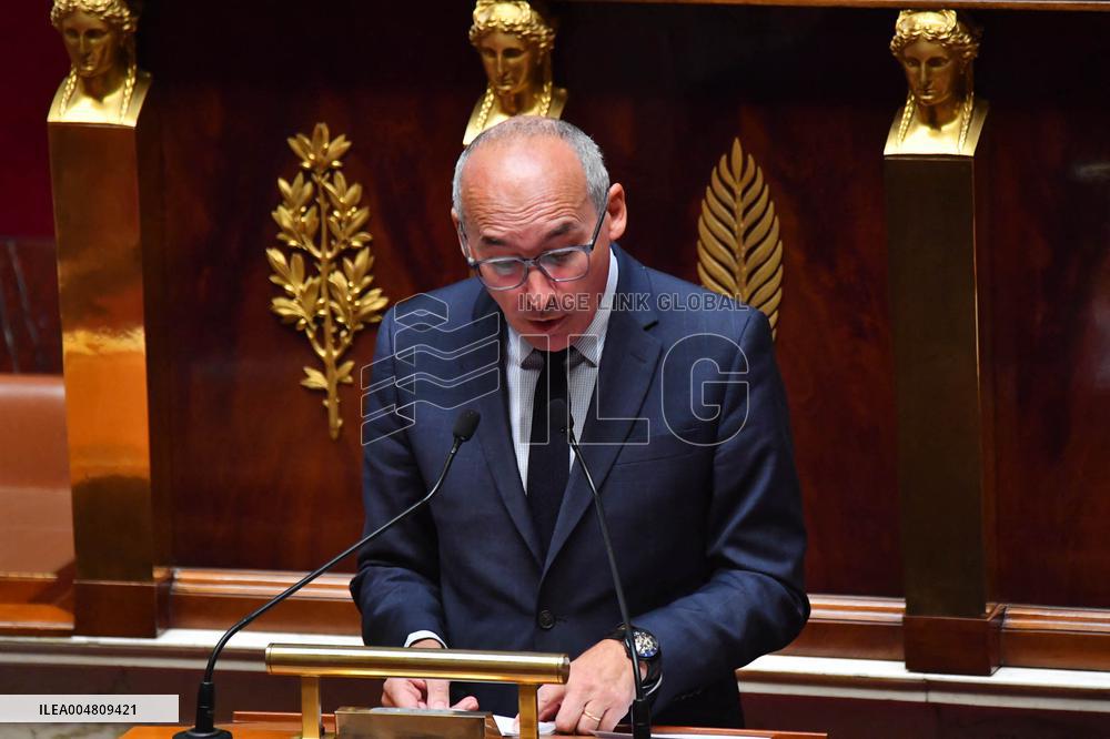 PM Lecornu General Policy Statement at The National Assembly - Paris