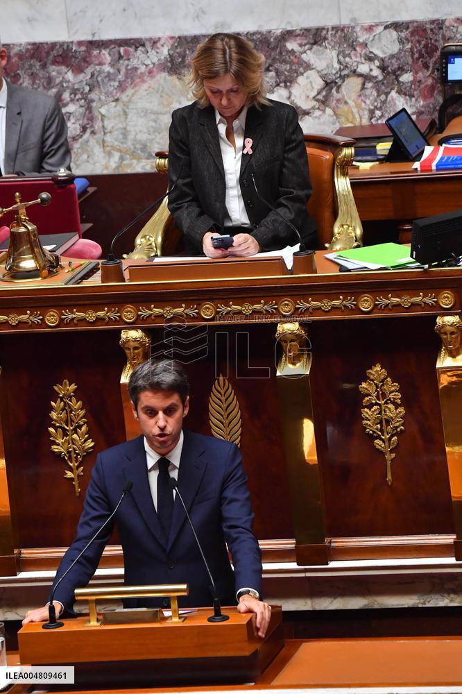 PM Lecornu General Policy Statement at The National Assembly - Paris