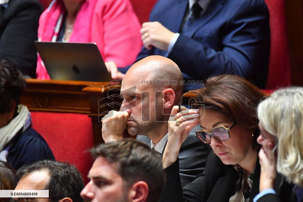PM Lecornu General Policy Statement at The National Assembly - Paris