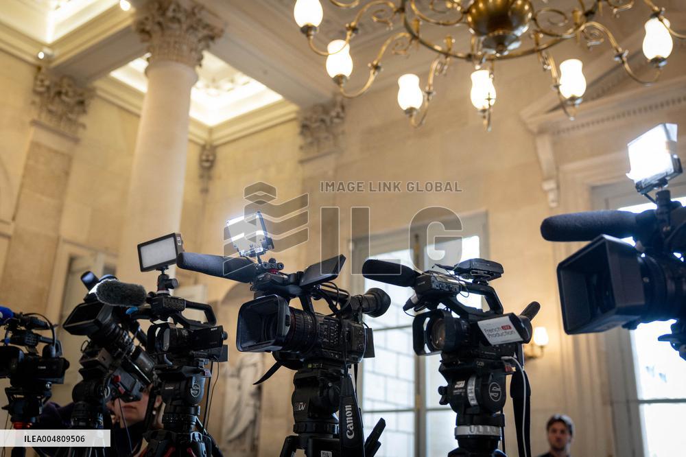 Illustration of Television Cameras - Paris AJ