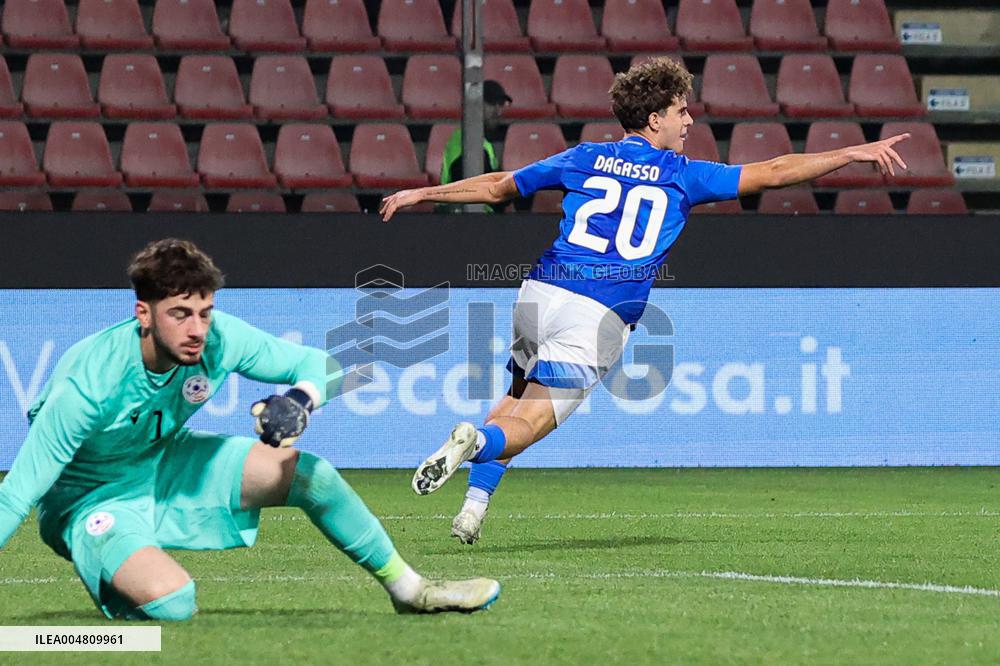 CALCIO - UEFA Campionato Europeo - Qualifying - Italy U21 vs Armenia U21