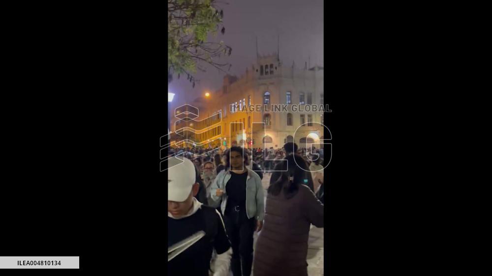 Peru: Protests Erupt Against New President José Jerí Administration in Lima 2