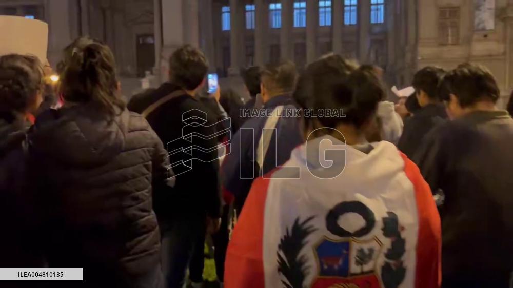 Peru: Protests Erupt Against New President José Jerí Administration in Lima