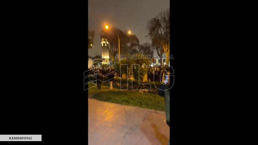 Peru: Clashes in Lima as Thousands Protest Interim President José Jerí