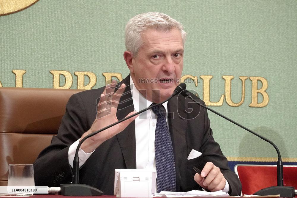 UNHCR Grandi in Tokyo