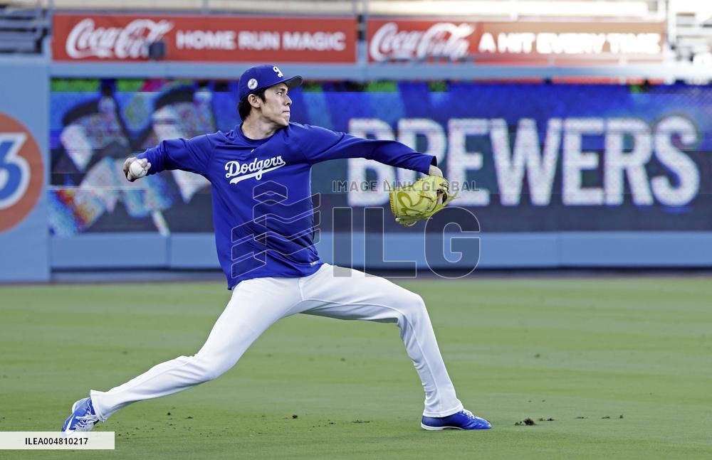 Baseball: NL Championship Series between Brewers and Dodgers