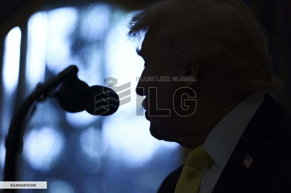 US President Donald Trump and FBI Director Kash Patel speak in the Oval Office