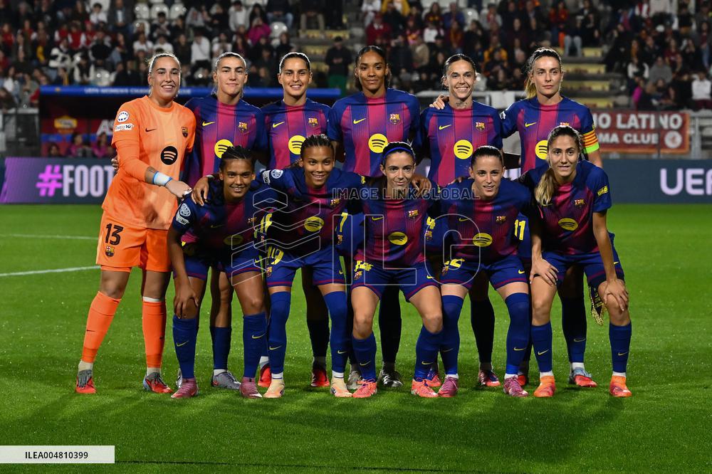 CALCIO - Champions League Women - AS Roma vs FC Barcelona