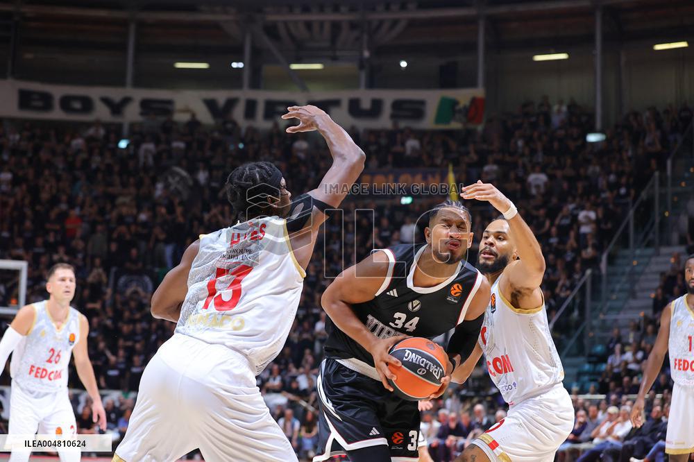 BASKET - Euroleague - Virtus Bologna vs AS Monaco