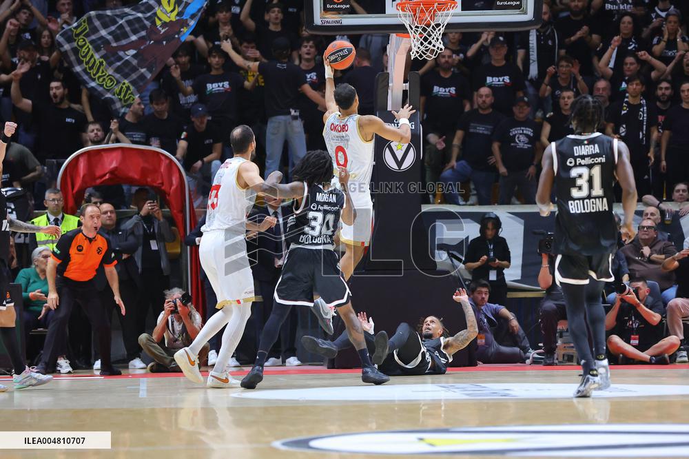 BASKET - Euroleague - Virtus Bologna vs AS Monaco