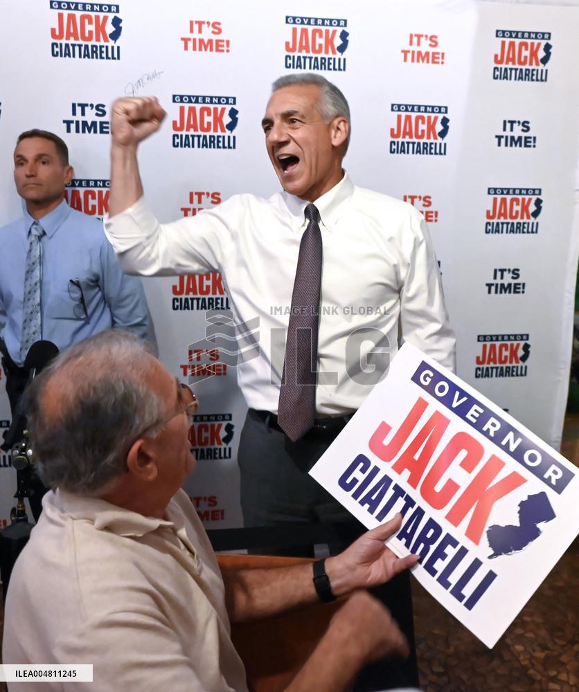 Jack Ciattarelli and Vivek Ramaswamy Campaign in New Jersey