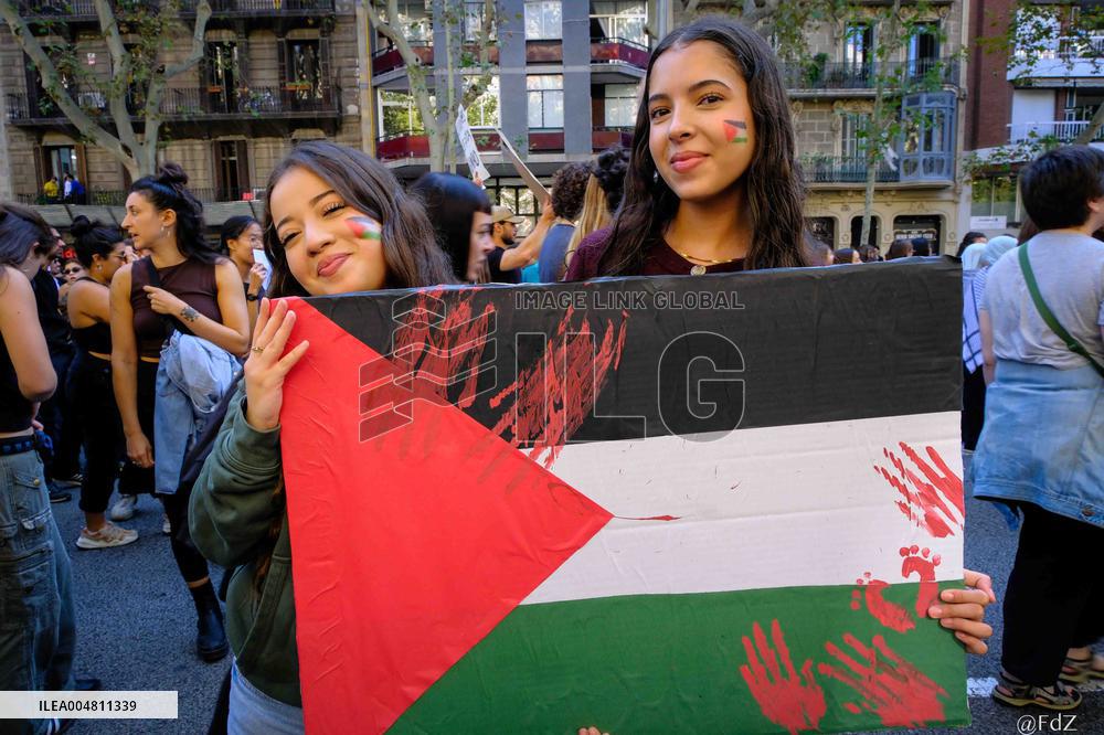 General strike for Palestine - Barcelona