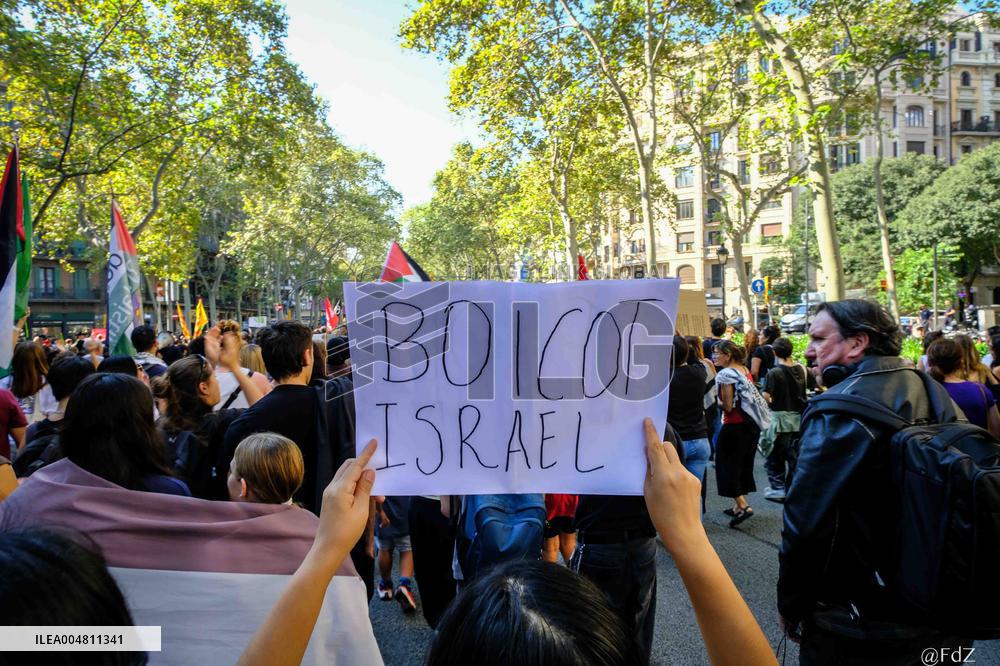 General strike for Palestine - Barcelona