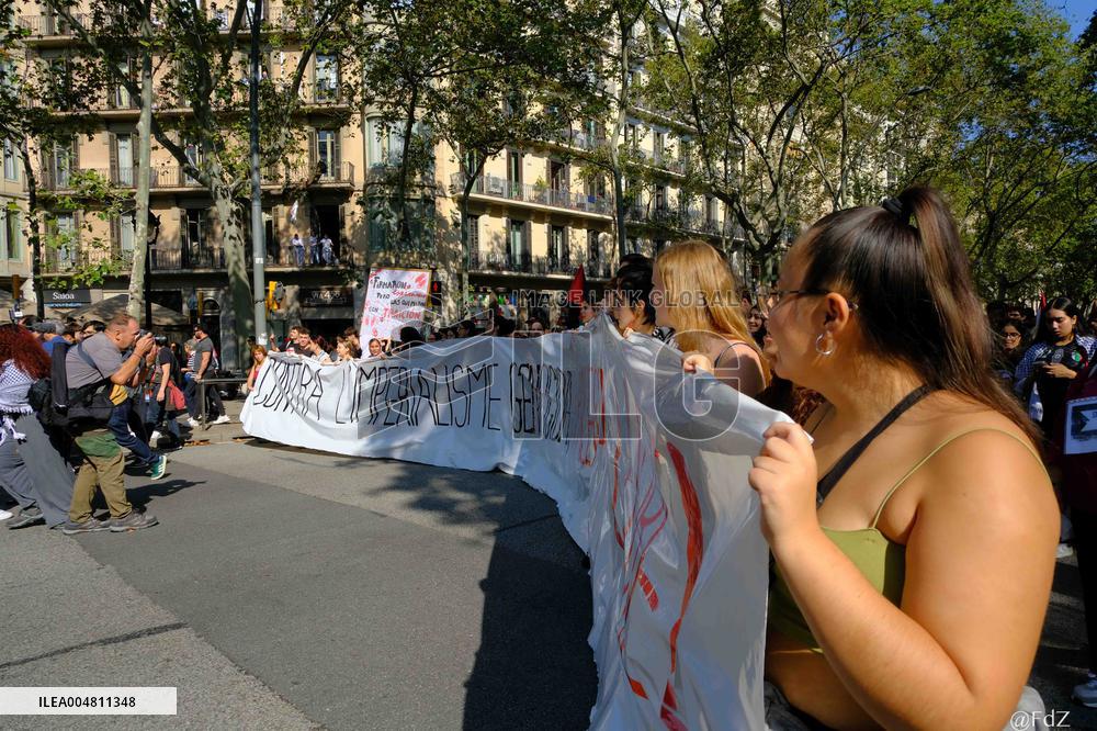 General strike for Palestine - Barcelona