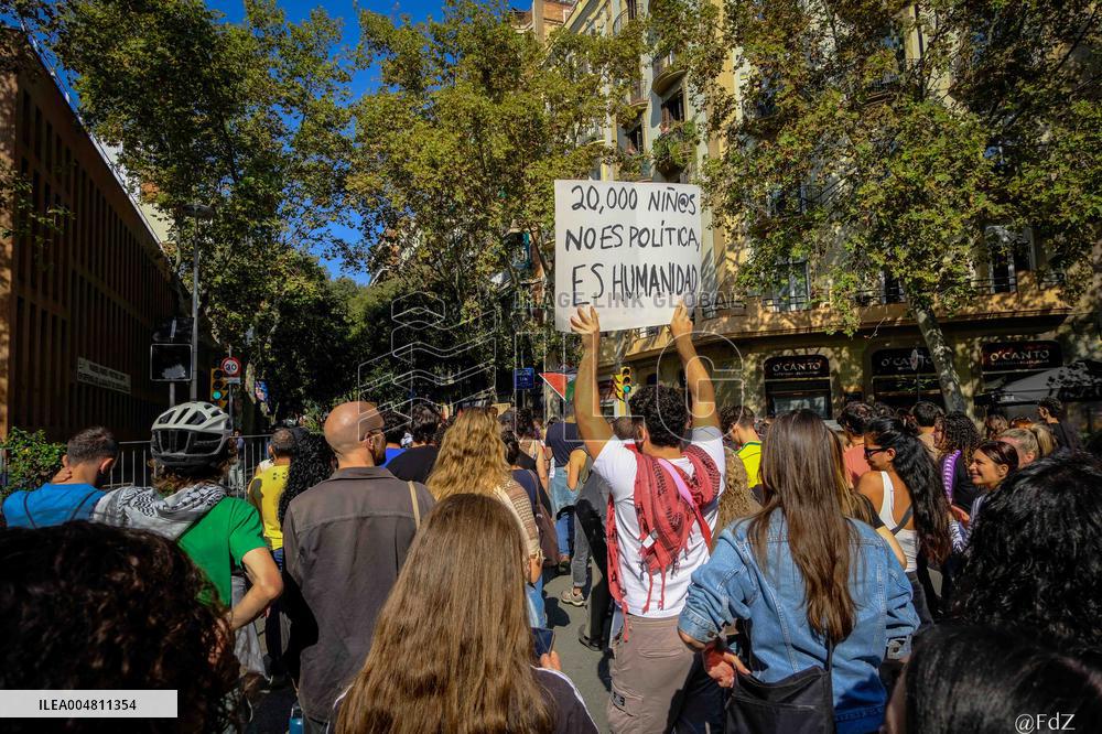General strike for Palestine - Barcelona
