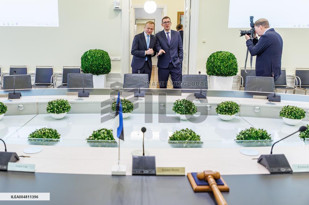 Piotr Serafin met with Estonian PM Kristen Michal