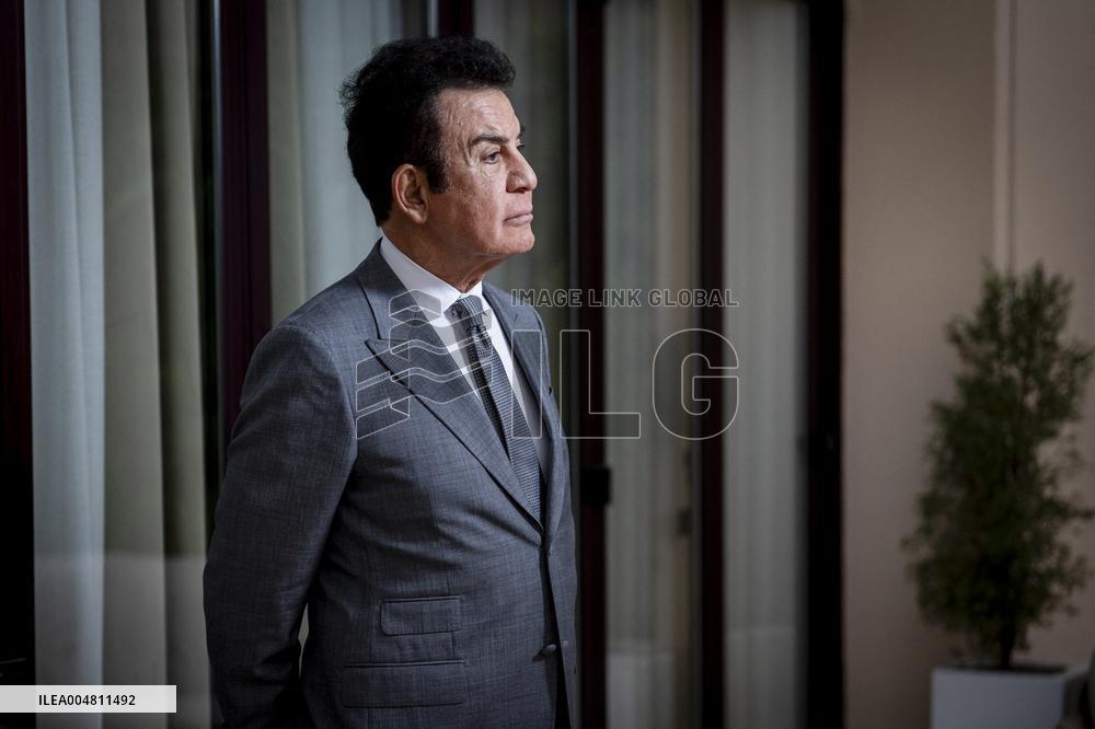 Portraits of the Candidate of the Liberal Party of Honduras Salvador Nasralla - Madrid