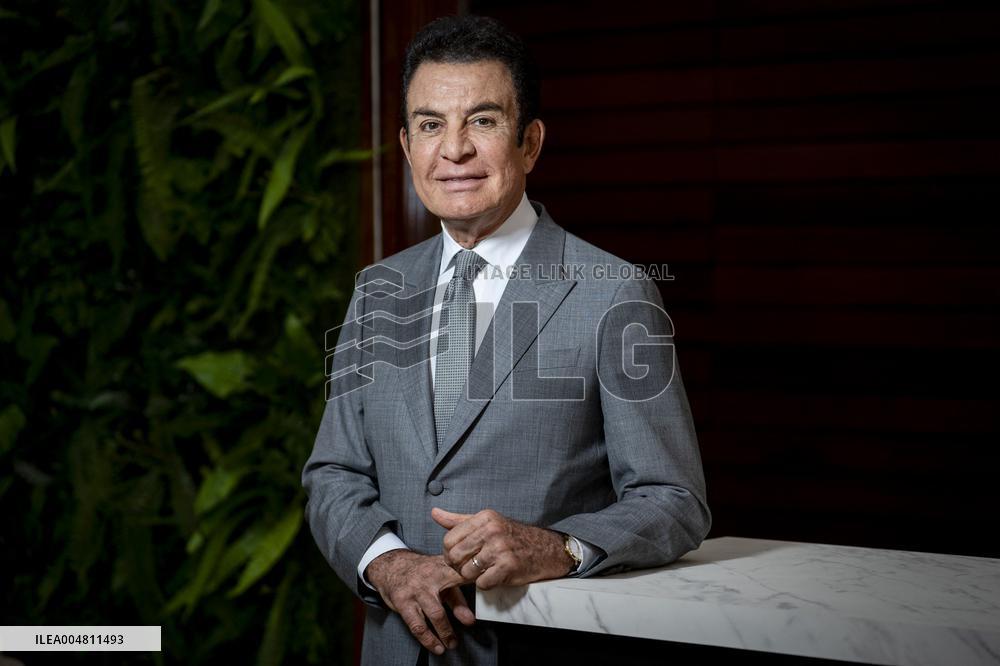 Portraits of the Candidate of the Liberal Party of Honduras Salvador Nasralla - Madrid