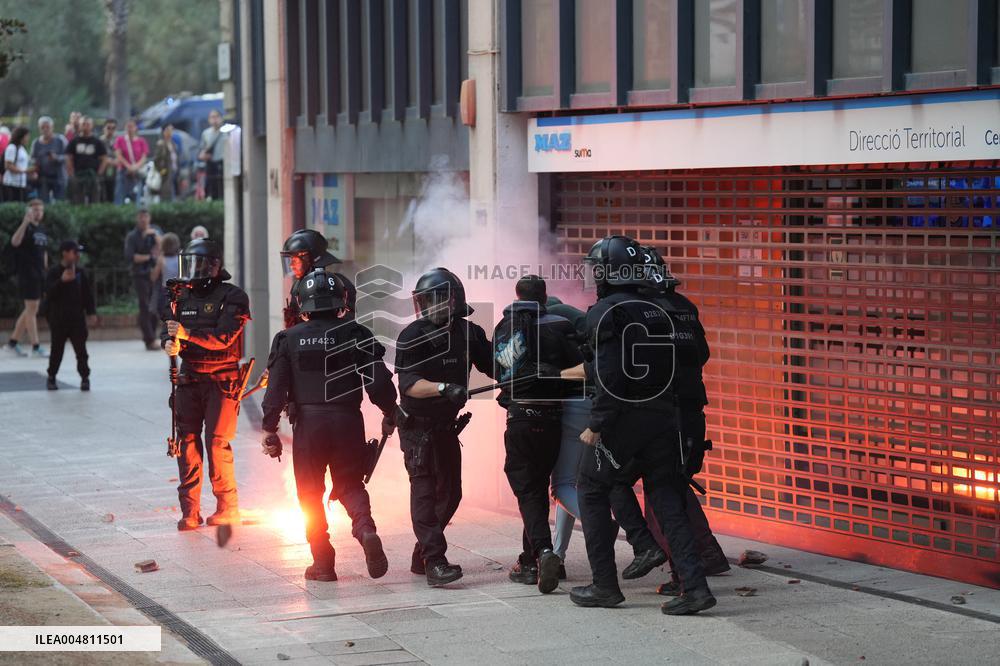 Unitary Demonstration in Barcelona in Favor of Palestine - Barcelona