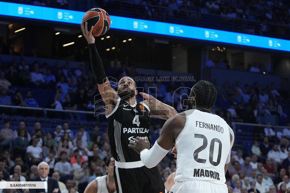 Turkish Airlines EuroLeague - Real Madrid v Partizan