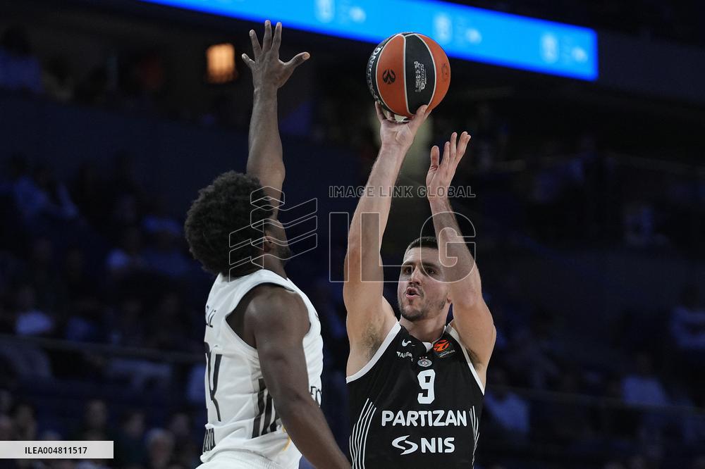 Turkish Airlines EuroLeague - Real Madrid v Partizan