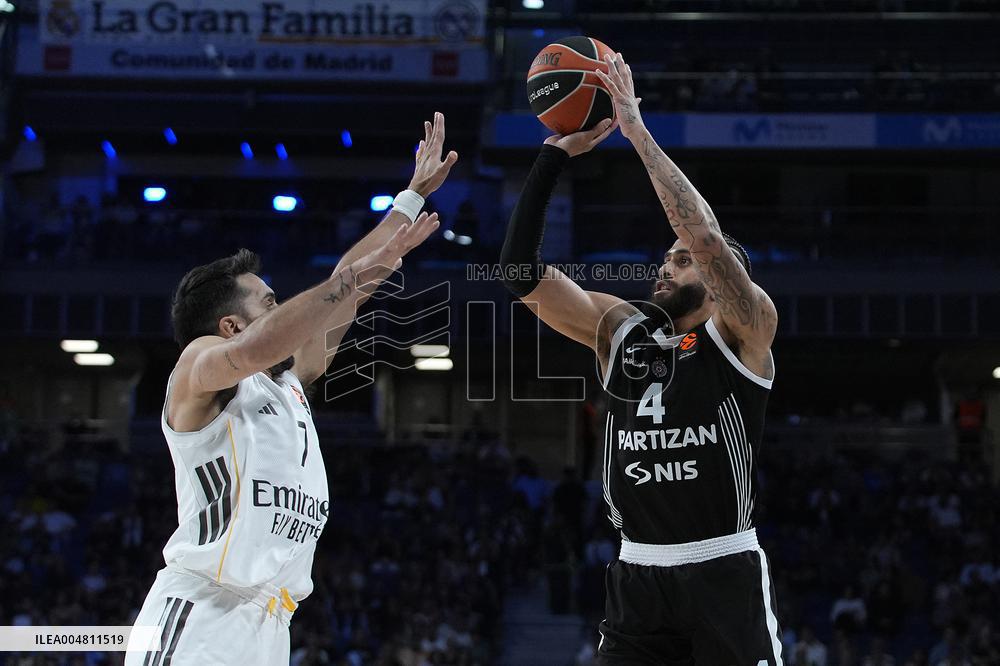 Turkish Airlines EuroLeague - Real Madrid v Partizan