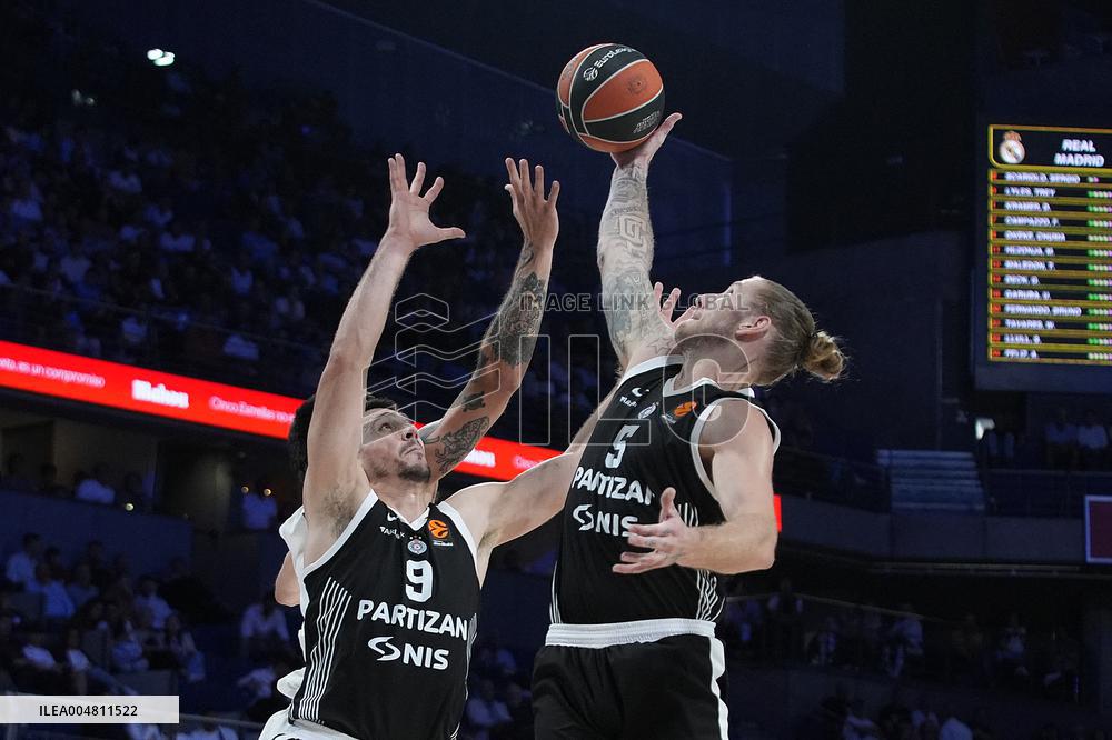 Turkish Airlines EuroLeague - Real Madrid v Partizan