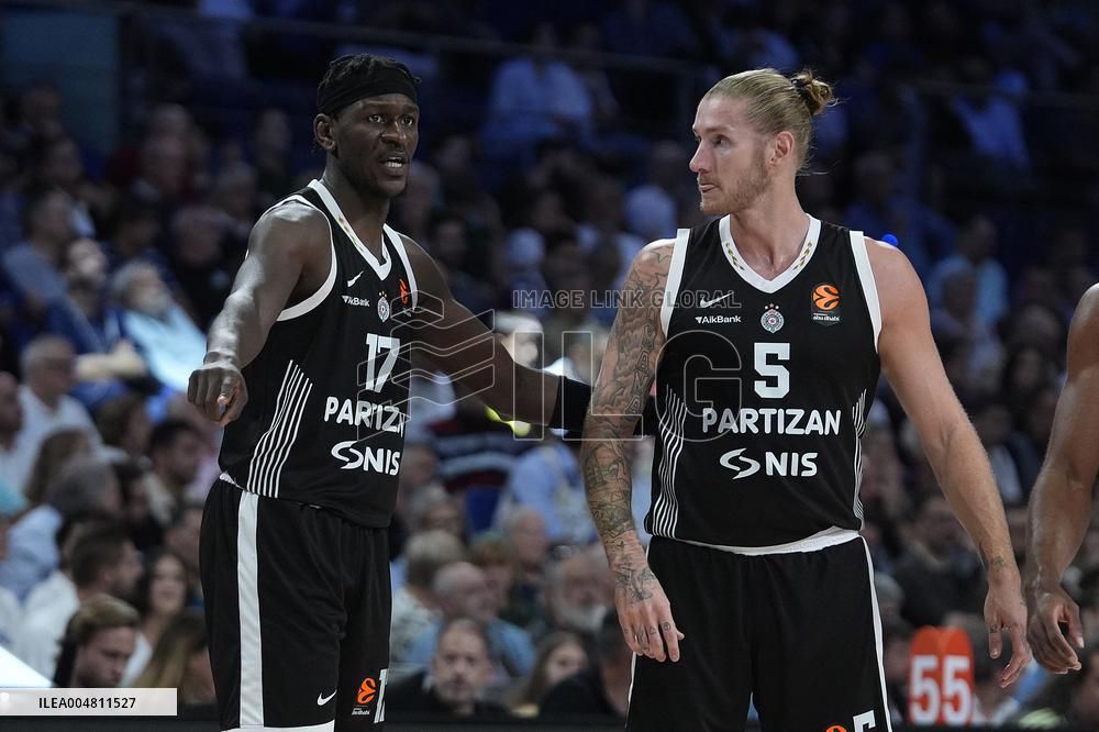 Turkish Airlines EuroLeague - Real Madrid v Partizan