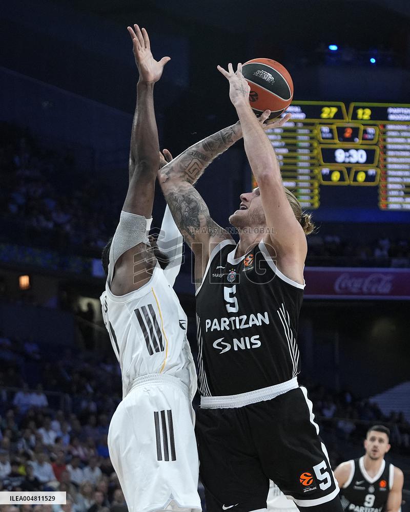Turkish Airlines EuroLeague - Real Madrid v Partizan