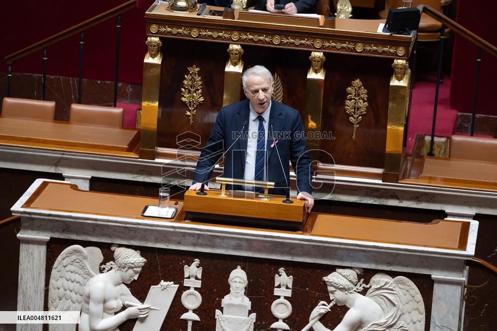 No-confidence motion against Prime Minister Lecornu government - Paris