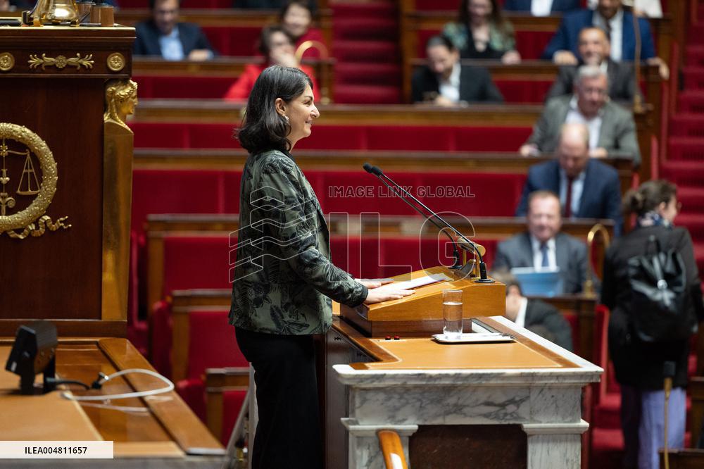 No-confidence motion against Prime Minister Lecornu government - Paris