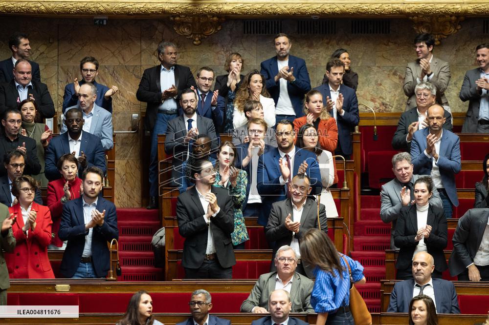 No-confidence motion against Prime Minister Lecornu government - Paris