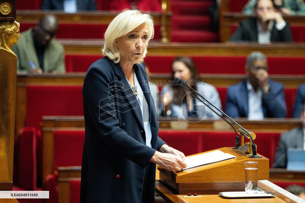 No-confidence motion against Prime Minister Lecornu government - Paris