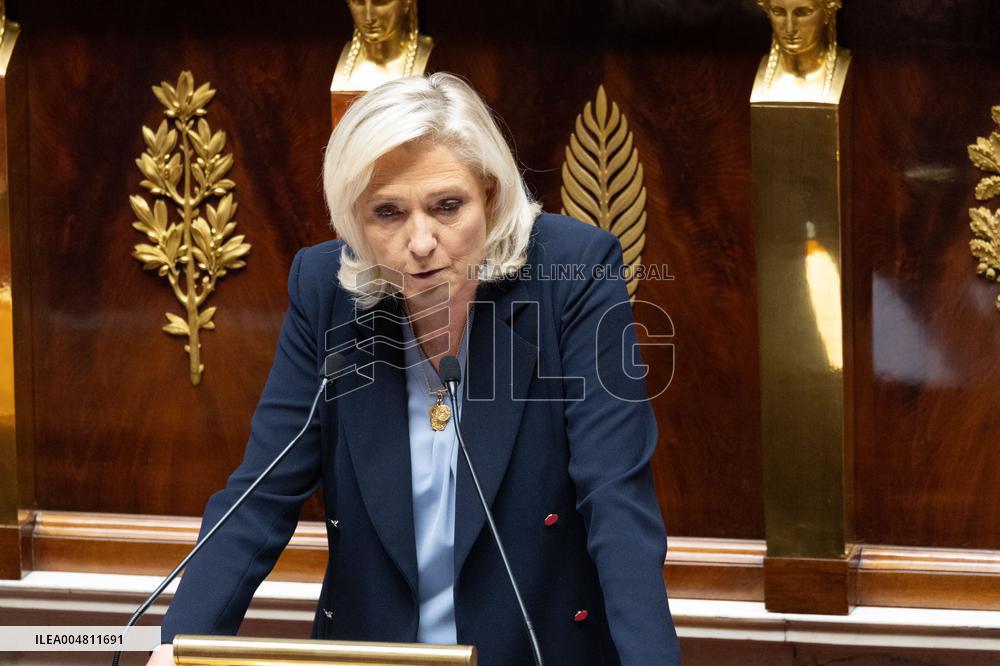 No-confidence motion against Prime Minister Lecornu government - Paris