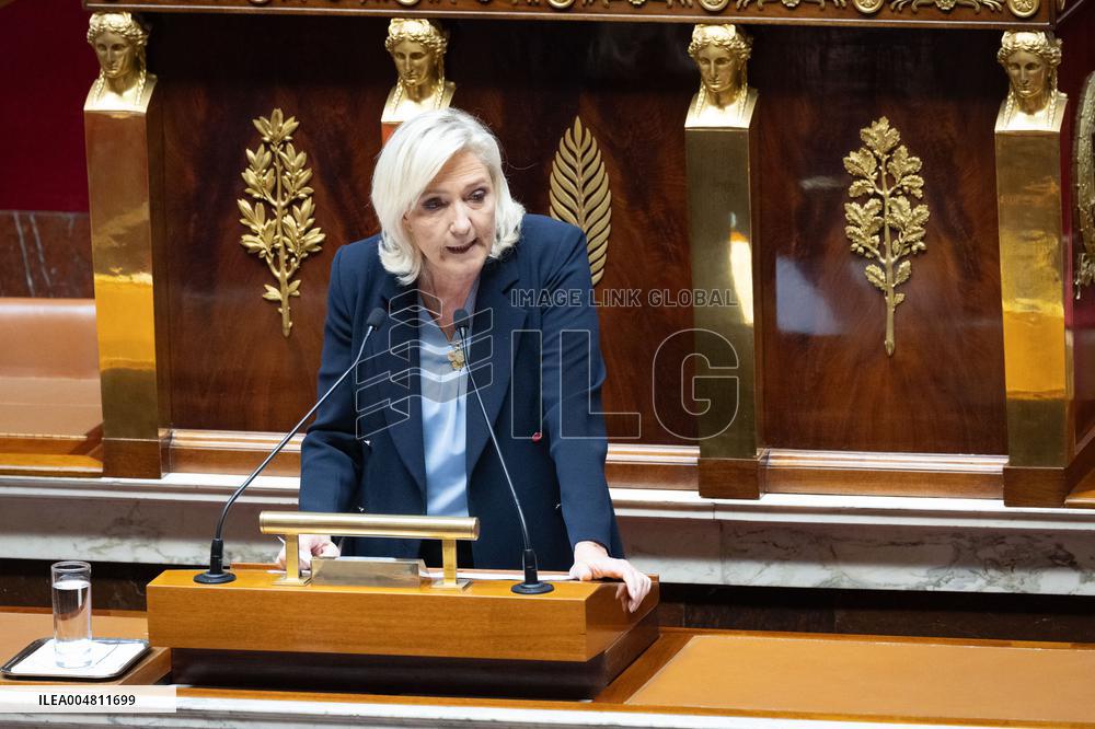 No-confidence motion against Prime Minister Lecornu government - Paris
