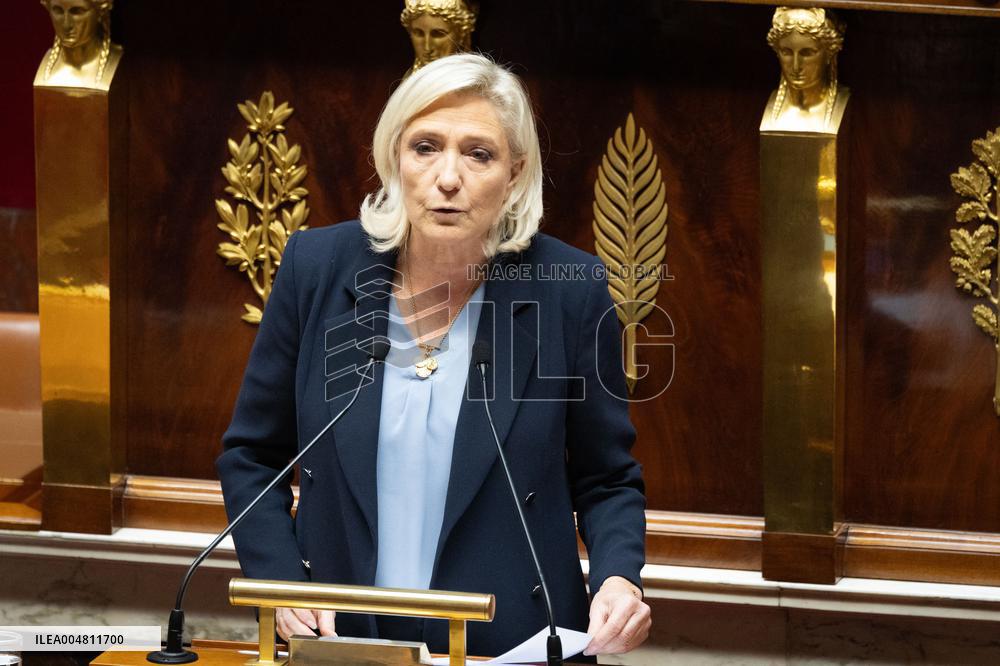 No-confidence motion against Prime Minister Lecornu government - Paris