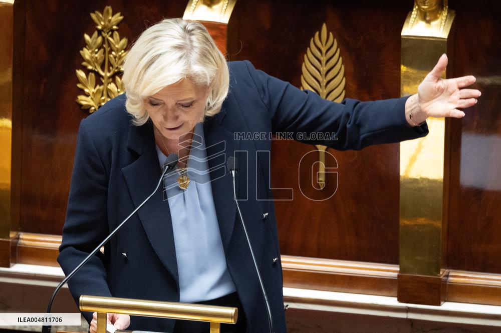 No-confidence motion against Prime Minister Lecornu government - Paris