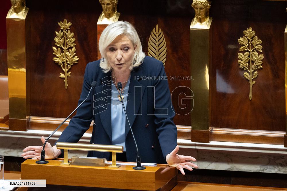 No-confidence motion against Prime Minister Lecornu government - Paris