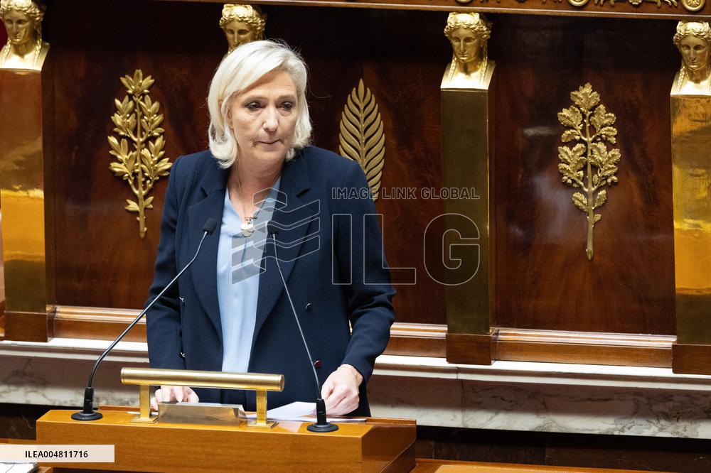 No-confidence motion against Prime Minister Lecornu government - Paris